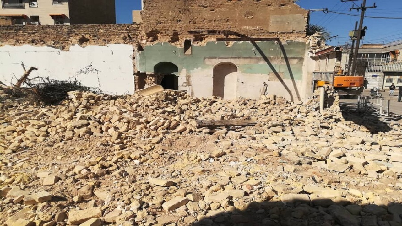 تخریب آثار باستانی در خوزستان، آن هم شبانه!