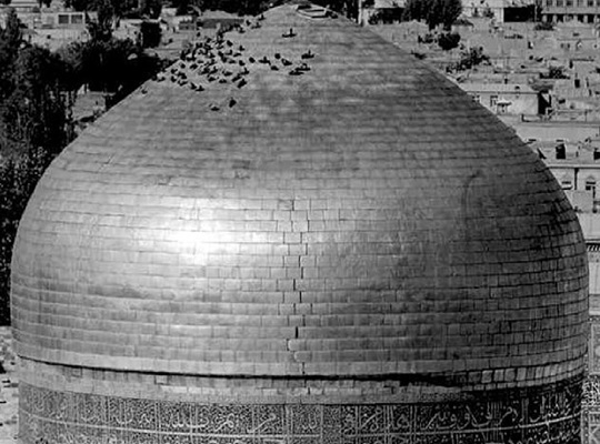 تاریخچه طلاکاری گنبد حرم مطهر  امام رضا (ع)