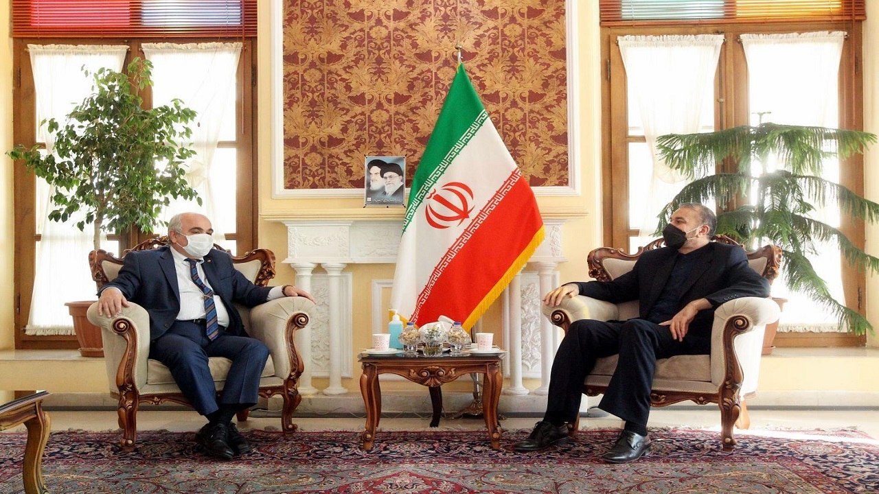 دیدار حسین امیر عبداللهیان با سفیر روسیه در تهران