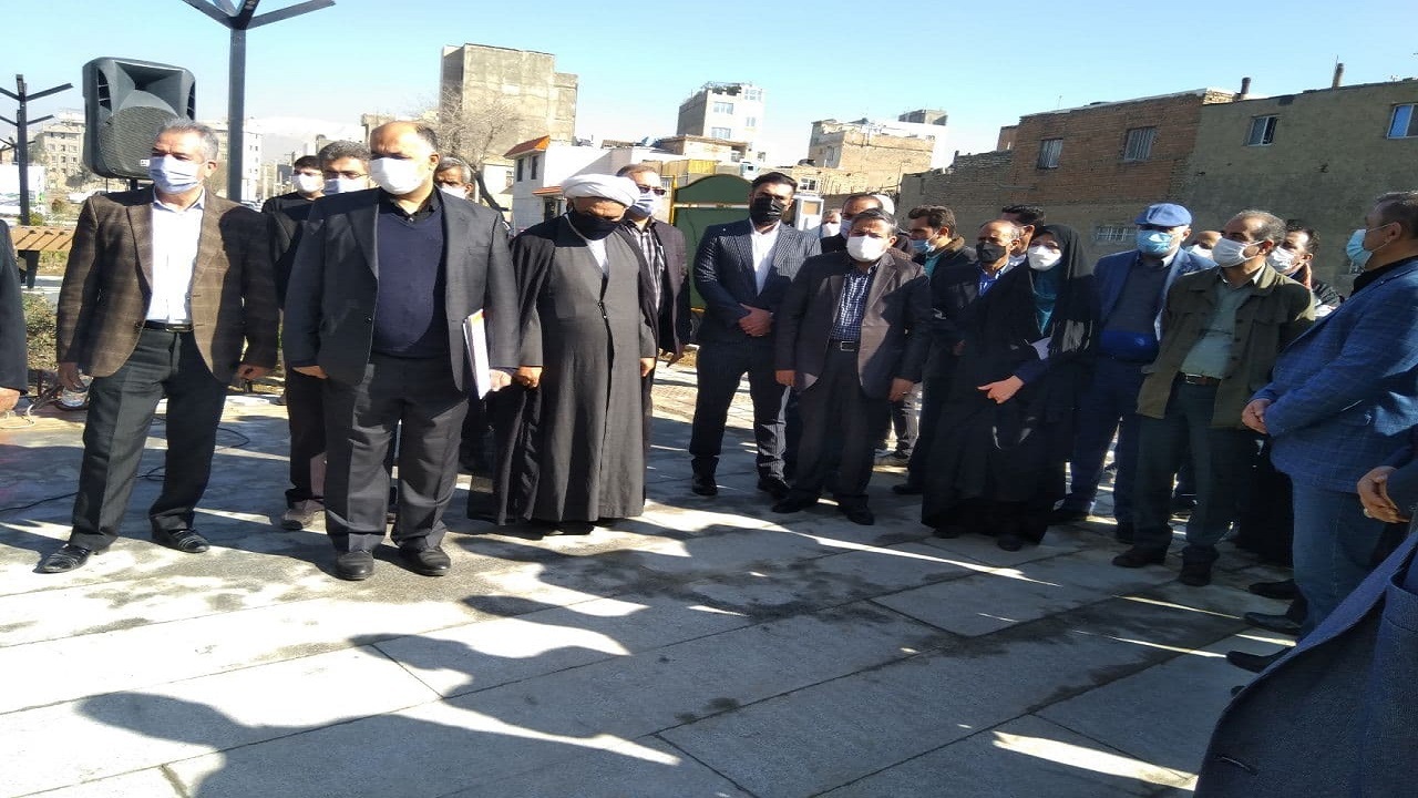 بوستان ورزشی نارون در محله یافت آباد افتتاح شد