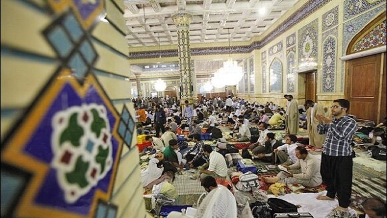 مراسم اعتکاف در قم برگزار می‌شود