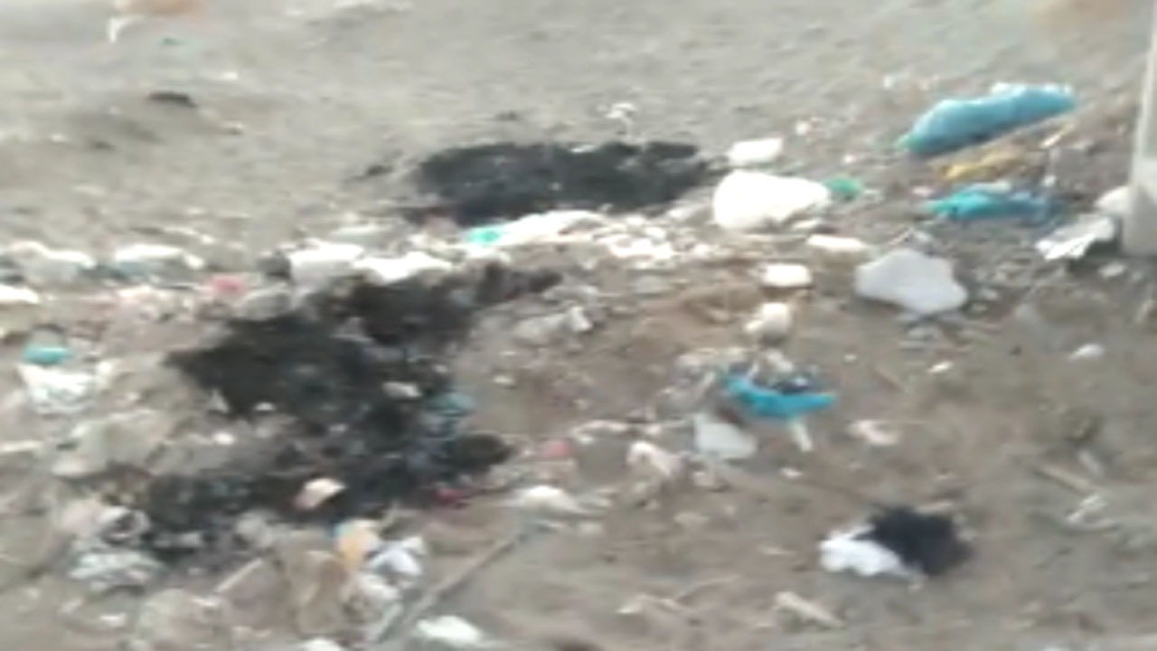 گلایه از وضع نامناسب پارک در روستای قاسم‌آباد + فیلم