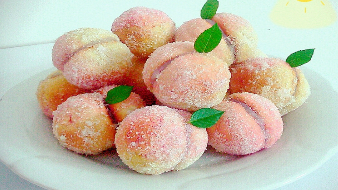 طرز تهیه شیرینی هلویی؛ یک شیرینی بسیار زیبا و خوشمزه برای عید