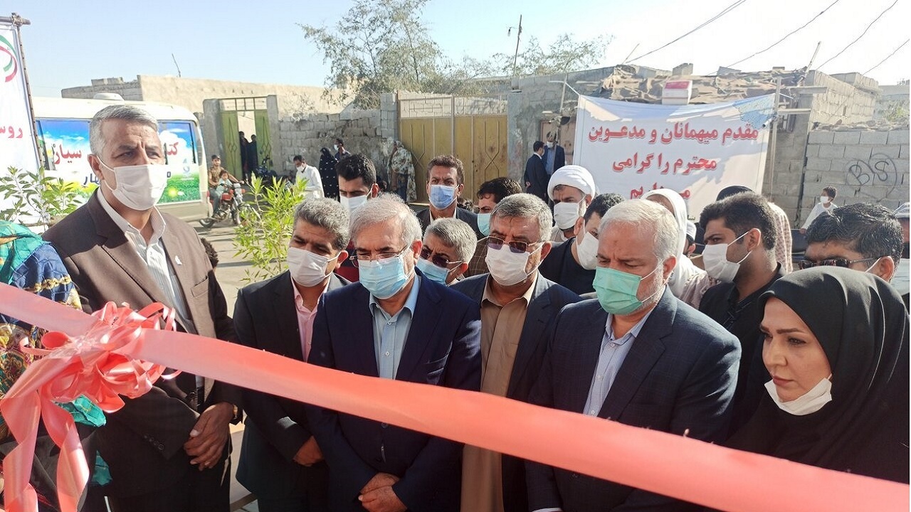 خانه امید روستایی در کمب چابهار افتتاح شد