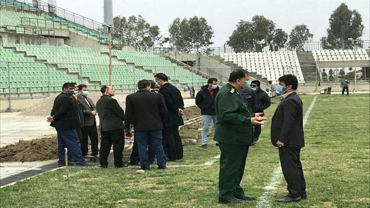 آغاز مرمت و تجهیز ورزشگاه شهدای ساری
