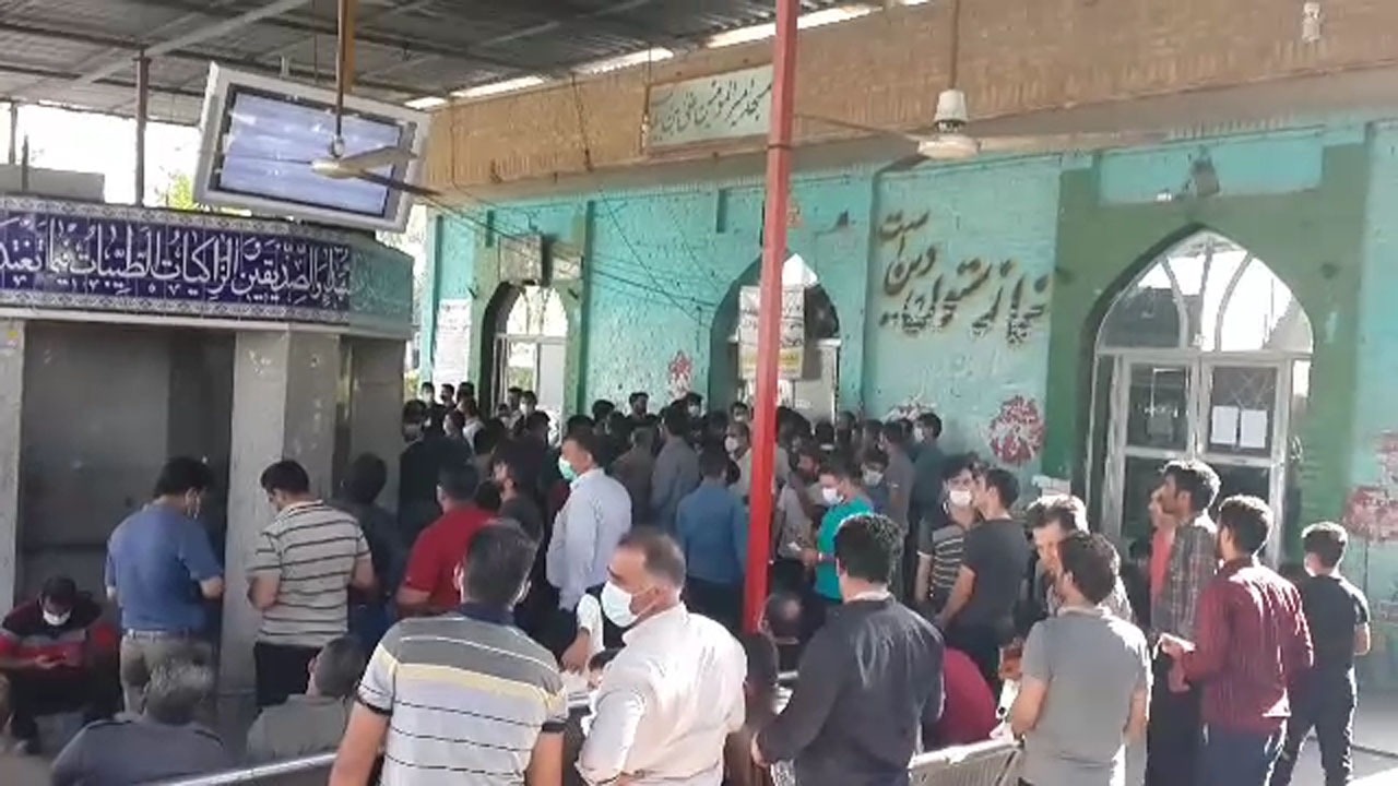 کرونا پرشتاب در پــایــانــه بار بندرامام خمینی(ره) می‌تازد + فیلم