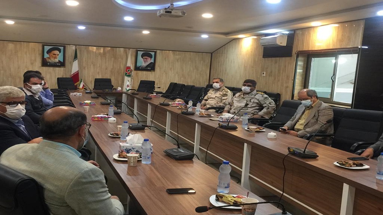 بازدید رئیس دانشکده علوم پزشکی آبادان از پایانه مرزی شلمچه