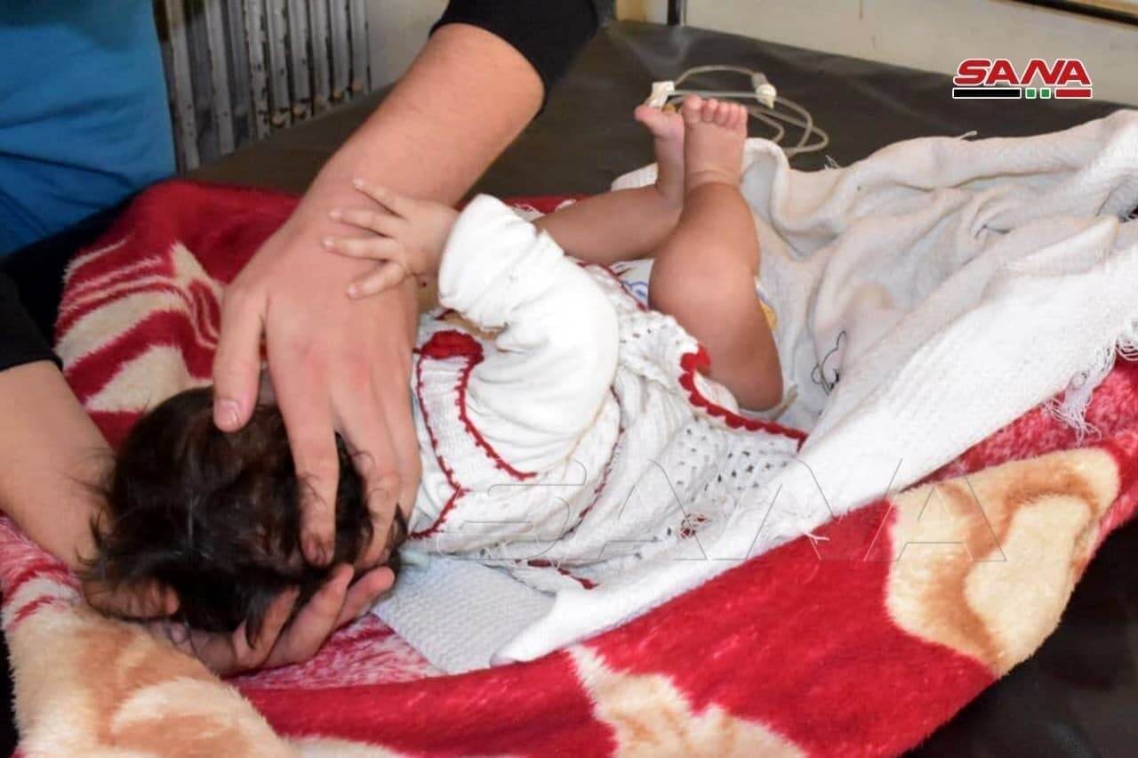 کشته و زخمی شدن ۸ غیرنظامی در حمله تل آویو به سوریه + تصاویر