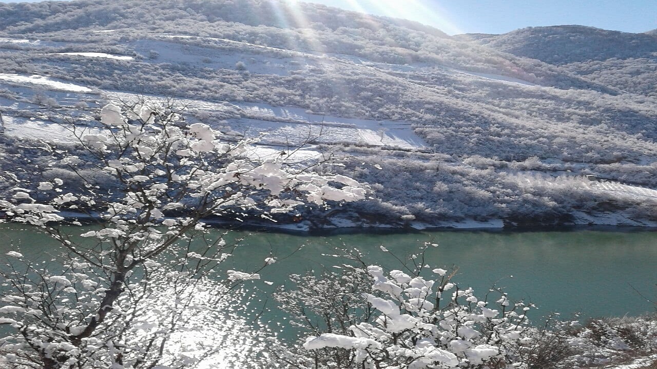 بارش ۸۰ سانتی متری برف و دمای زیر ۲۰ درجه در مازندران