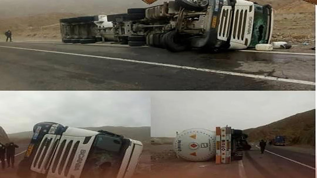 ۲ مصدوم در حادثه رانندگی جاده دهبکری
