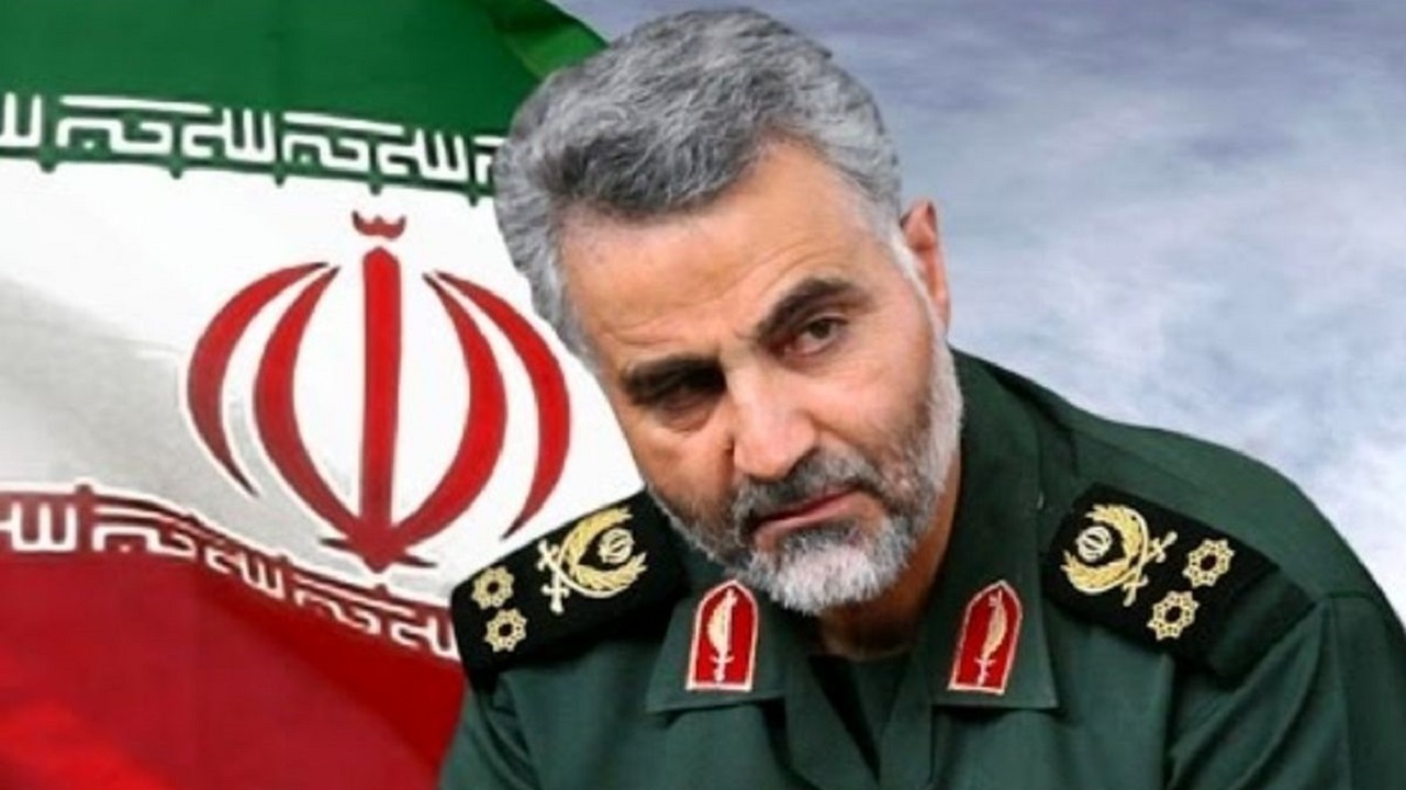 حضور حاج قاسم در بین رزمندگان مقاومت + فیلم