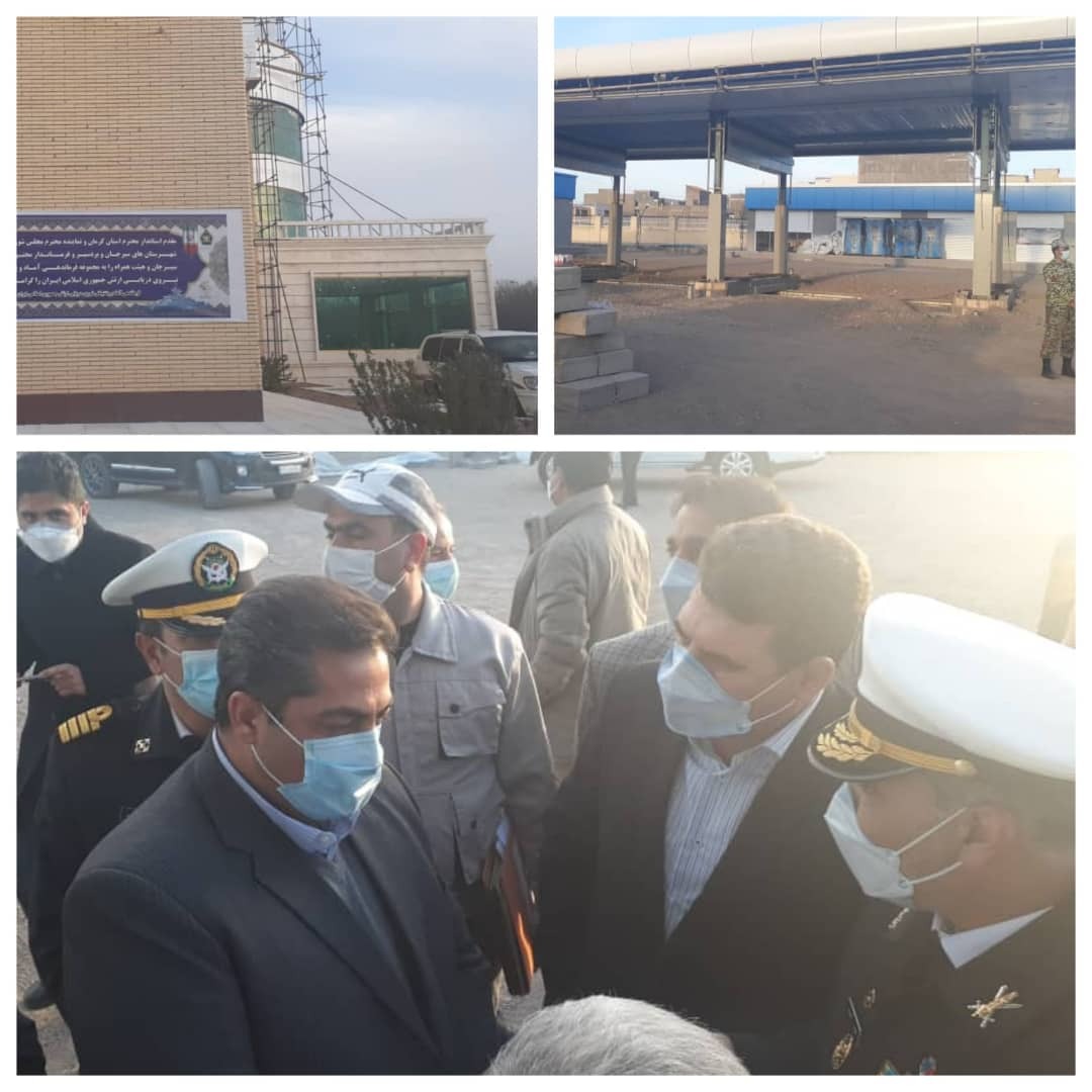  بازدید از هتل و تالار  و پمپ بنزین نداجا در سیرجان 