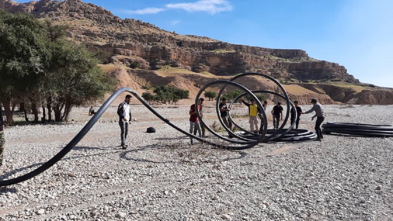 آب شرب به روستای سادات اندیمشک رسید