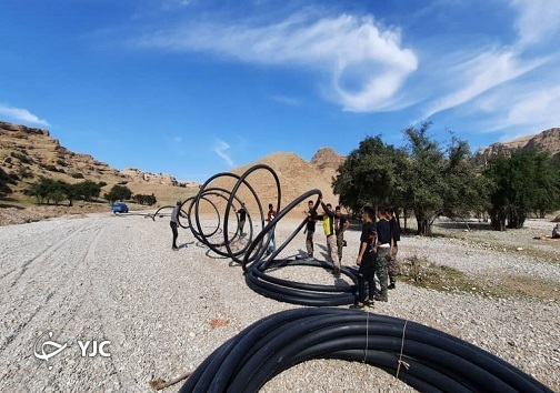 آب شرب به روستای سادات اندیمشک رسید