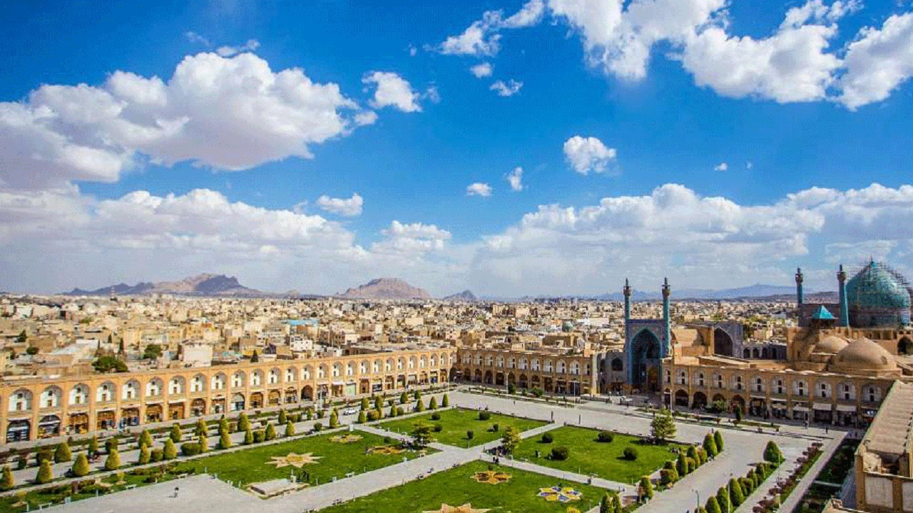 هوای اصفهان در وضعیت سالم