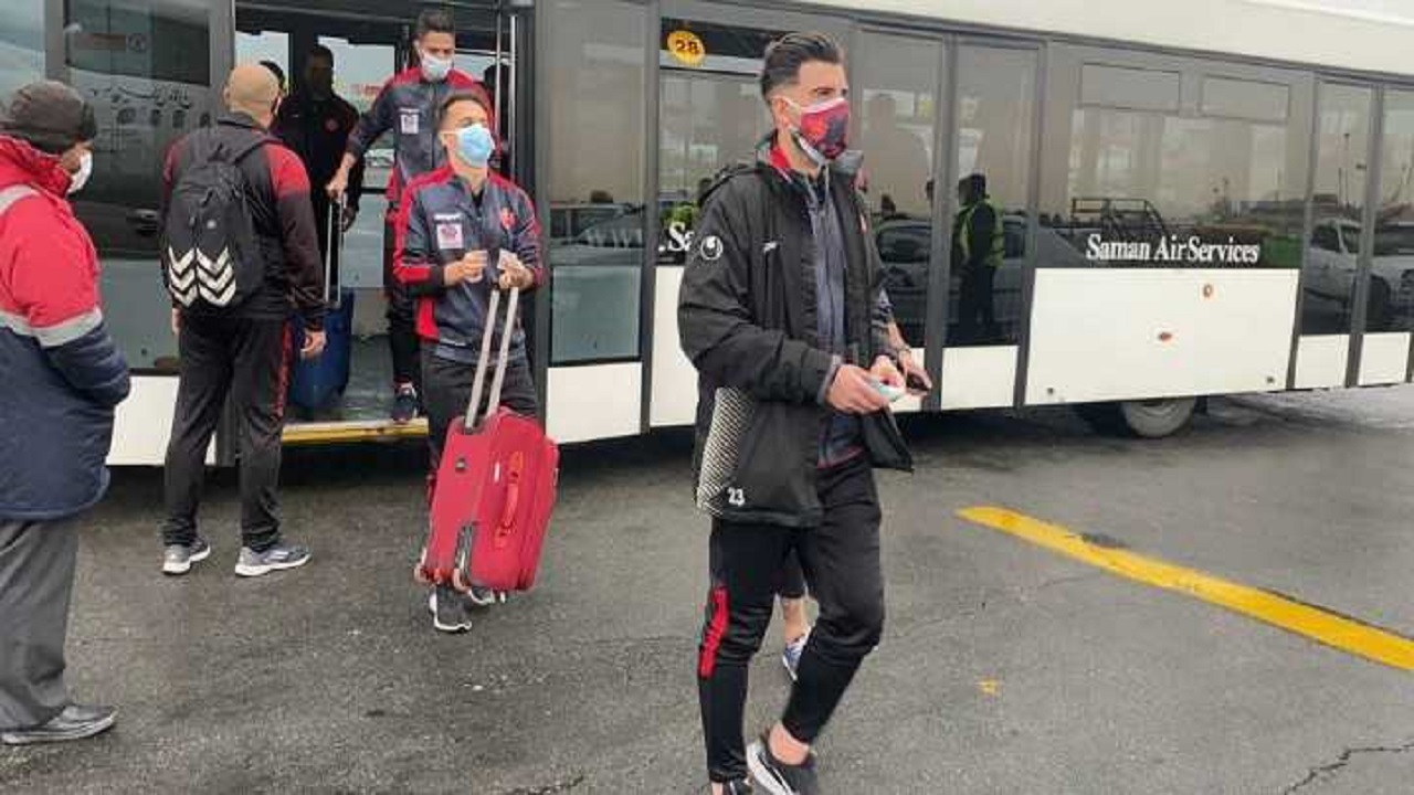 پرسپولیس به سیرجان رسید