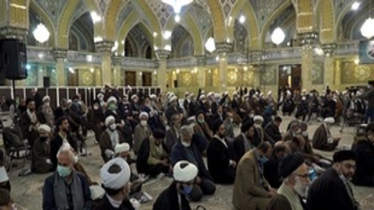 آیین بزرگداشت آیت الله نظری خادم الشریعه در قم برگزار شد