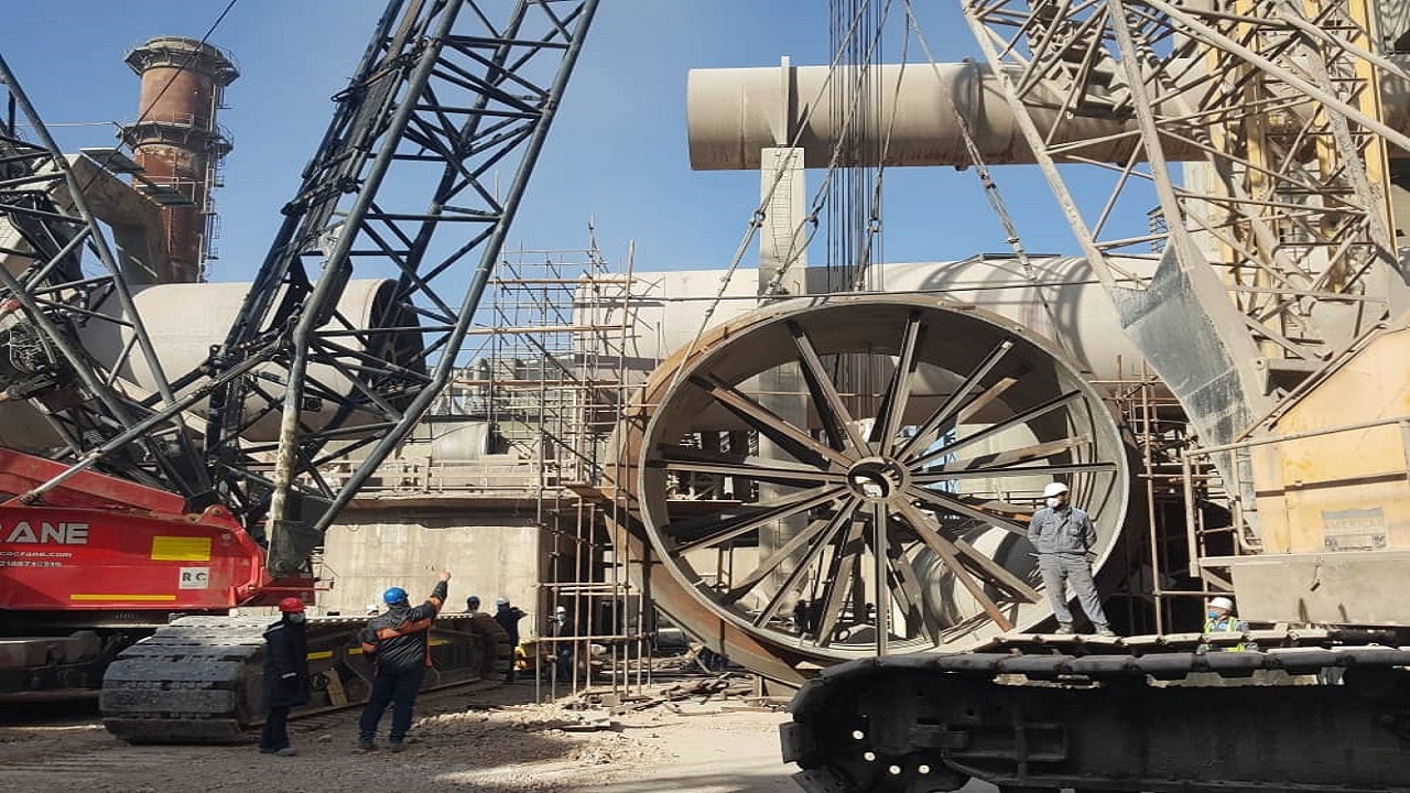 بازگشت دوباره کارخانه سیمان آبیک به مدار تولید