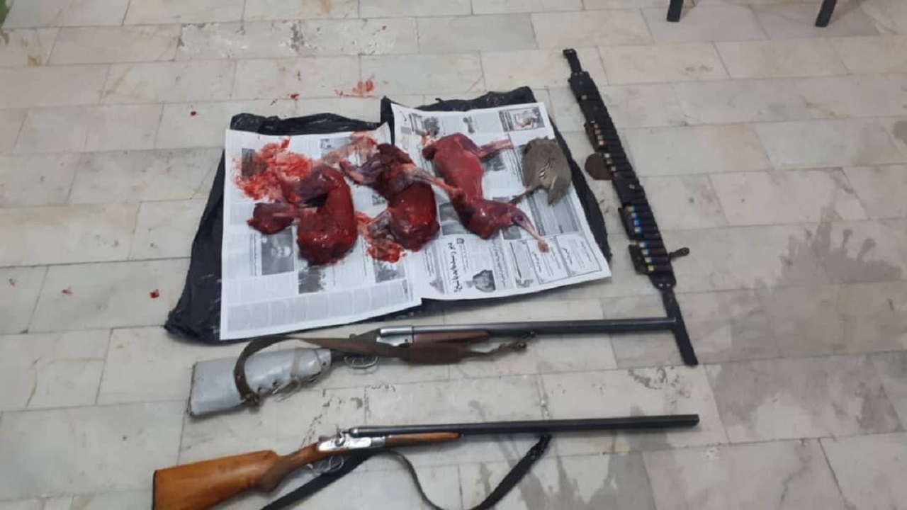 دستگیری ۱۳ شکارچی غیرمجاز در غرب خراسان رضوی