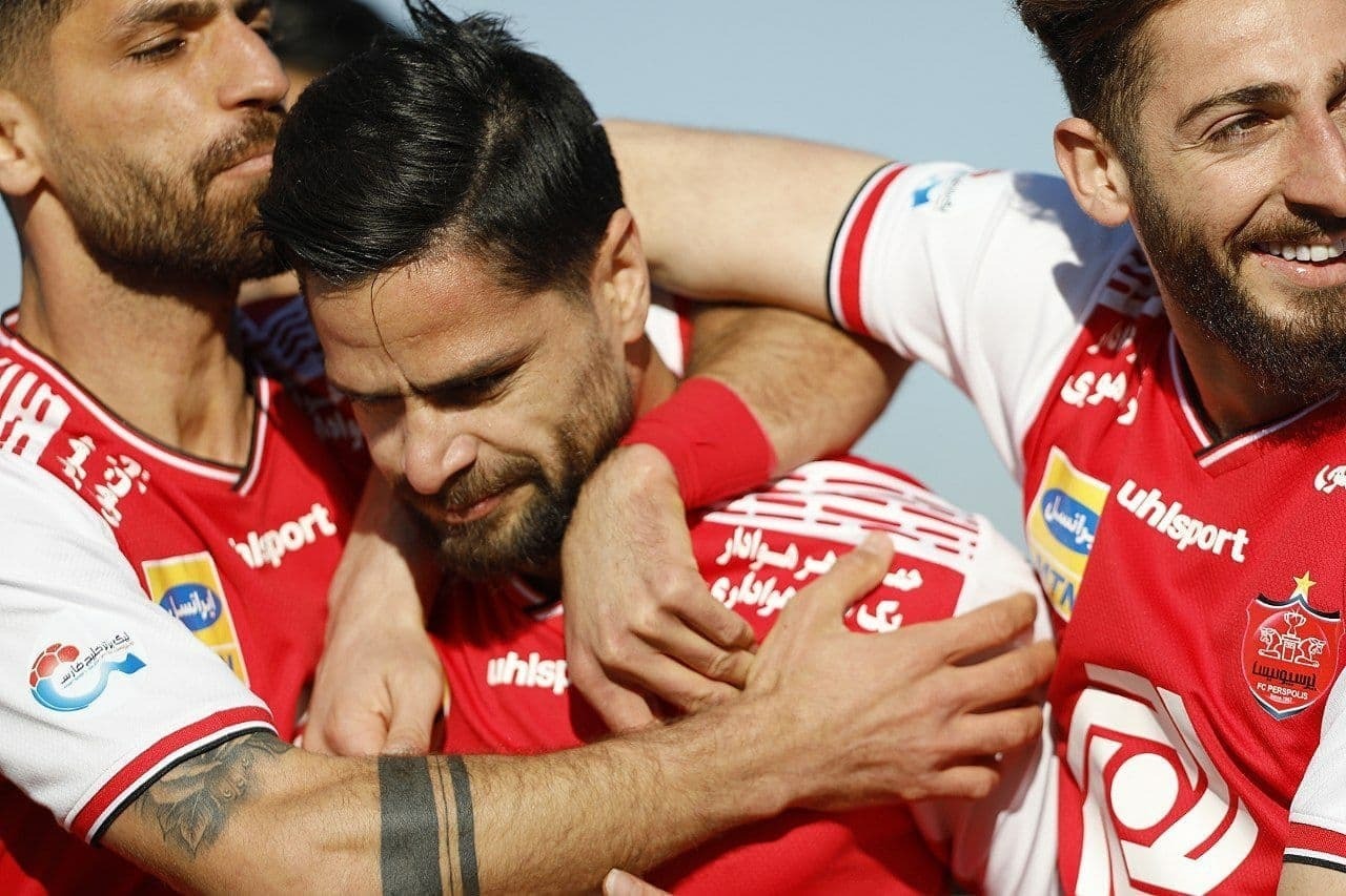 گل اول پرسپولیس به آلومینیوم اراک در تاریخ ششم بهمن ۹۹ + فیلم