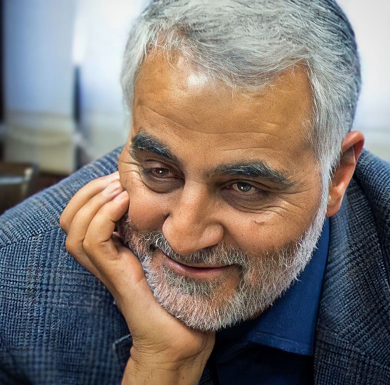 پرتره تازه منتشر شده از حاج قاسم سلیمانی پرتره تازه منتشر شده از حاج قاسم سلیمانی