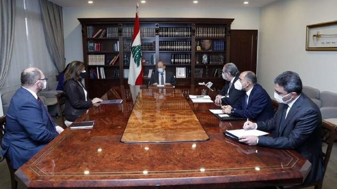 دیدار میشل عون با سفیر آمریکا در بیروت