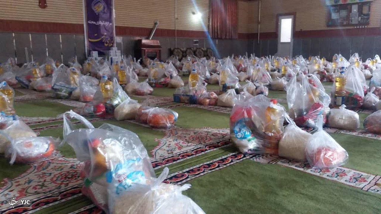 توزیع ۲۰۰ بسته معیشتی در مهاباد