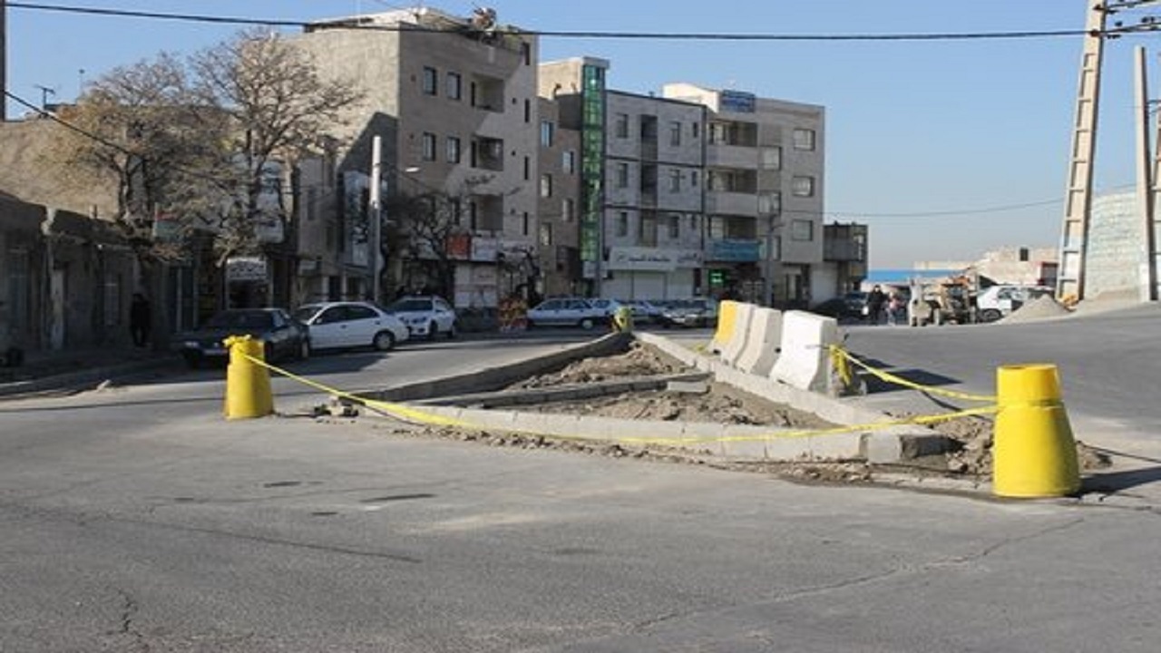 ترافیک معابر منطقه ۱۰ کرج با اجرای اصلاح هندسی ساماندهی شد