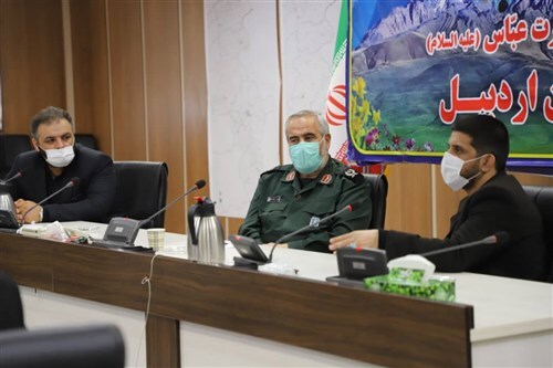 دیدار علیرضا دبیر با مسئولان استان اردبیل برای بررسی مشکلات کشتی