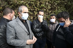 مراسم تدفین پیکر «علی سلیمانی»