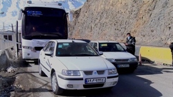 ترافیک باورنکردنی در جاده شمال + فیلم