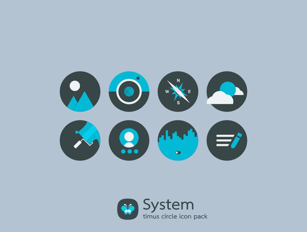 دانلود Dove Icon Pack 1.1-8 &ndash; آیکون پک سبک اندروید