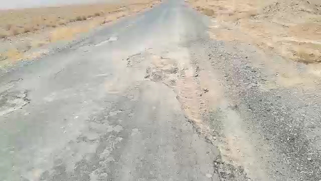 وضع نامناسب جاده صدای رانندگان را درآورد + فیلم