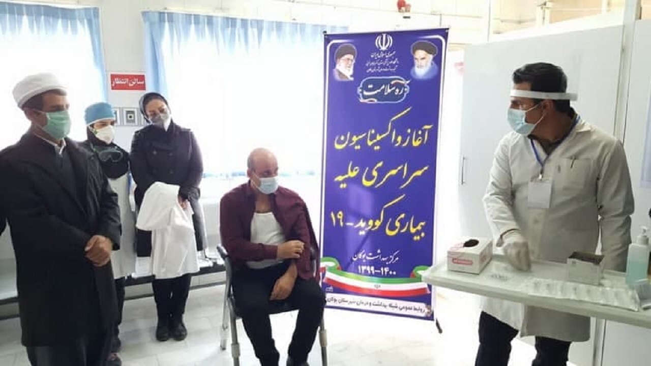 واکسیناسیون کرونا در بوکان آغاز شد