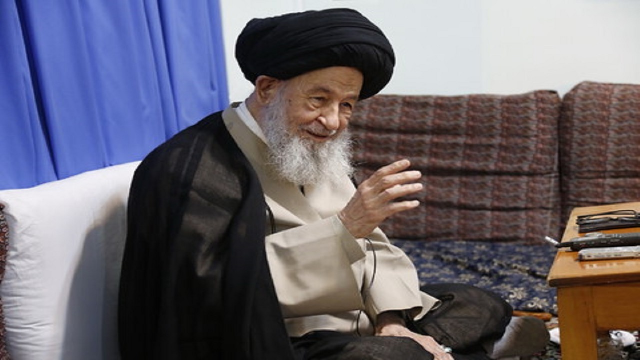 دیدار اعضای انجمن علوم پرتونگاری با آیت الله علوی گرگانی+تصاویر