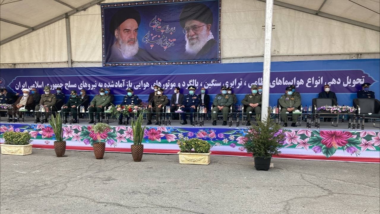 مراسم تحویل‌دهی انواع هواپیماهای نظامی، ترابری سنگین و بالگرد به نیروهای مسلح