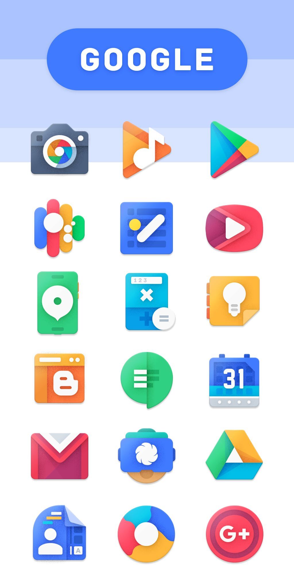 دانلود Darko5 &ndash; Icon Pack 1.2 &ndash; آیکون&zwnj;پک دارکو فایو اندروید
