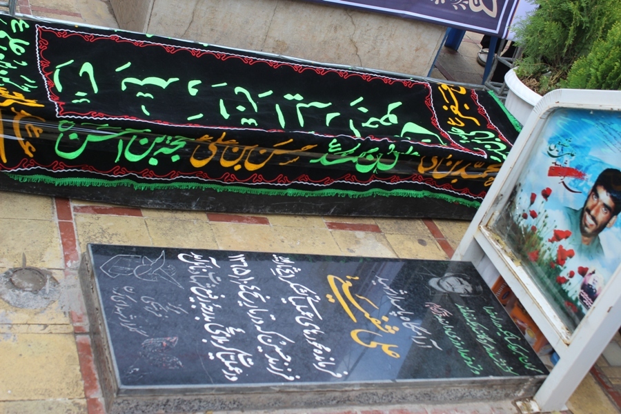 تشییع بی بی سکینه در کرمان