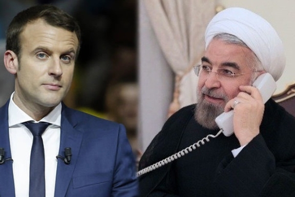 روحانی خطاب به رئیس جمهور فرانسه: تنها راه حفظ برجام لغو تحریم‌های آمریکاست