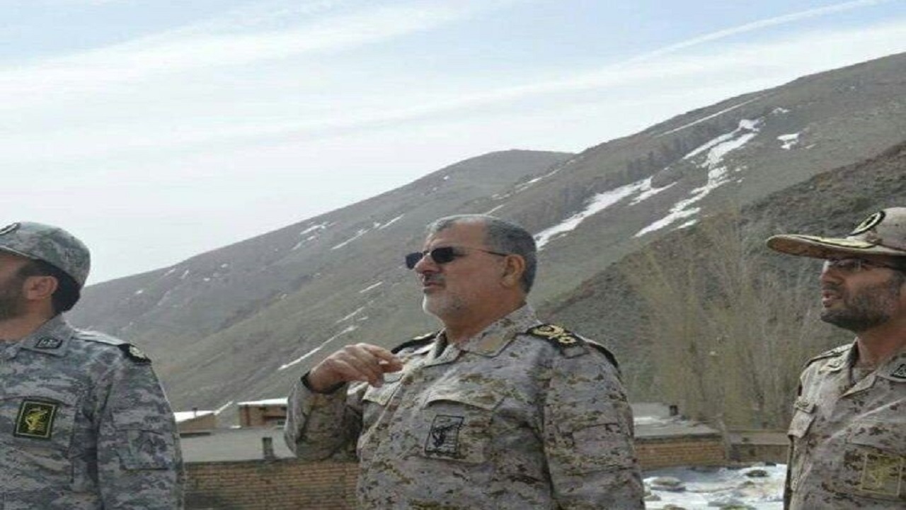 بازدید فرمانده نیروی زمینی سپاه از مرز‌های شمال غرب کشور