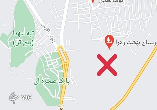 محل جدید دفع زباله های ایذه در کنار قبرستان و محله سرقنات