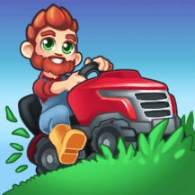 دانلود بازی تفننی چمن زنی اندروید It’s Literally Just Mowing