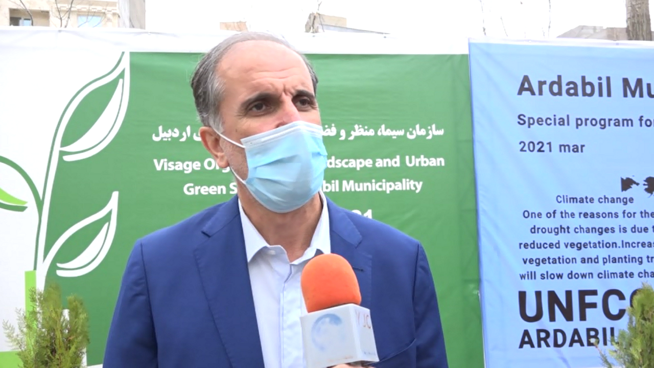۵۴ میلیارد تومان در امر توسعه فضای سبز در اردبیل هزینه شده است