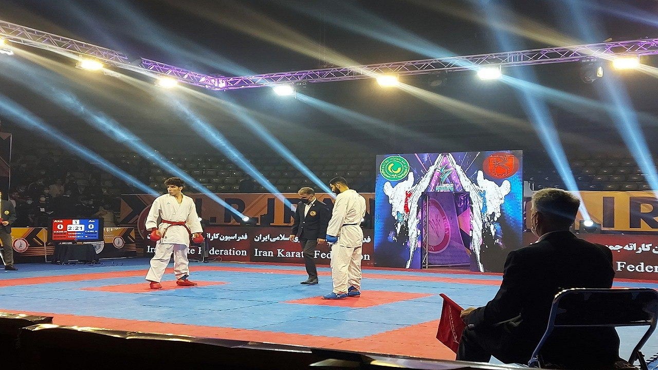 تیم مس رفسنجان قهرمان لیگ برتر کاراته شد