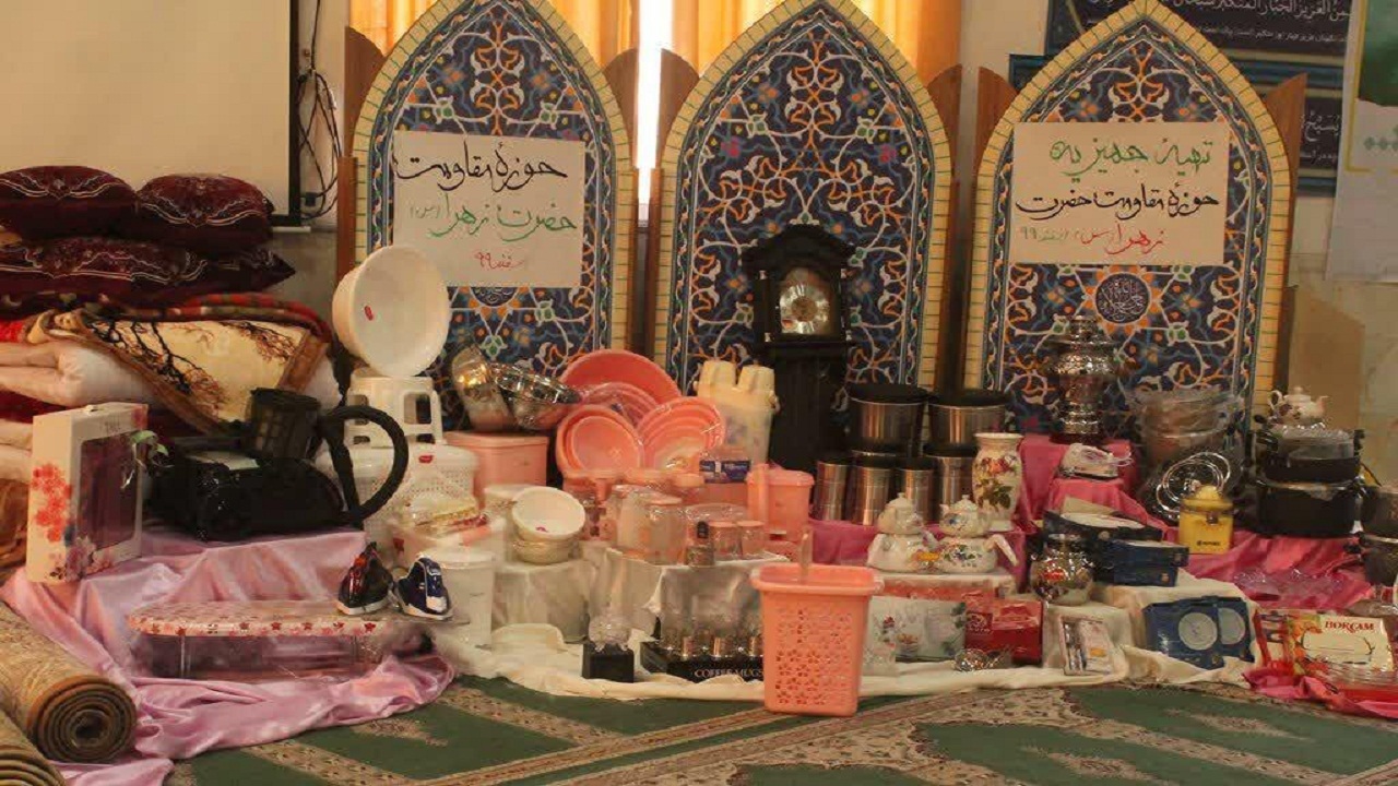 اهدای ۷ سری جهیزیه به نیازمندان همدانی