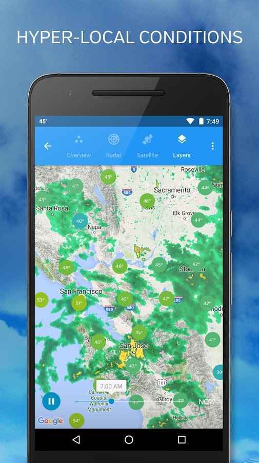 دانلود برنامه دقیق هواشناسی اندروید Forecasts دانلود اپلیکیشن هواشناسی اندروید Forecasts
