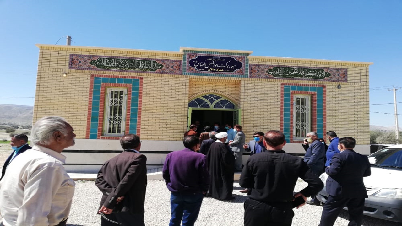 افتتاح مسجد در روستای فراشبند