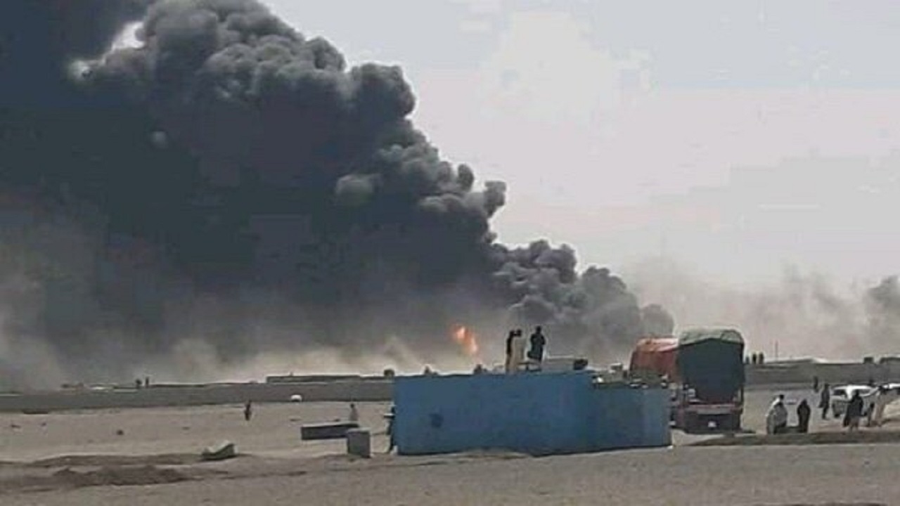 عدم آسیب به حوزه سرزمینی ایران در آتش سوزی مرز ماهیرود