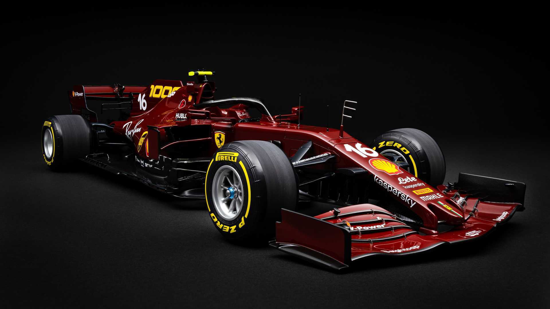 آمالگام از مدل Ferrari SF1000 با مقیاس 1: 8 با 1000th GP Livery رونمایی کرد