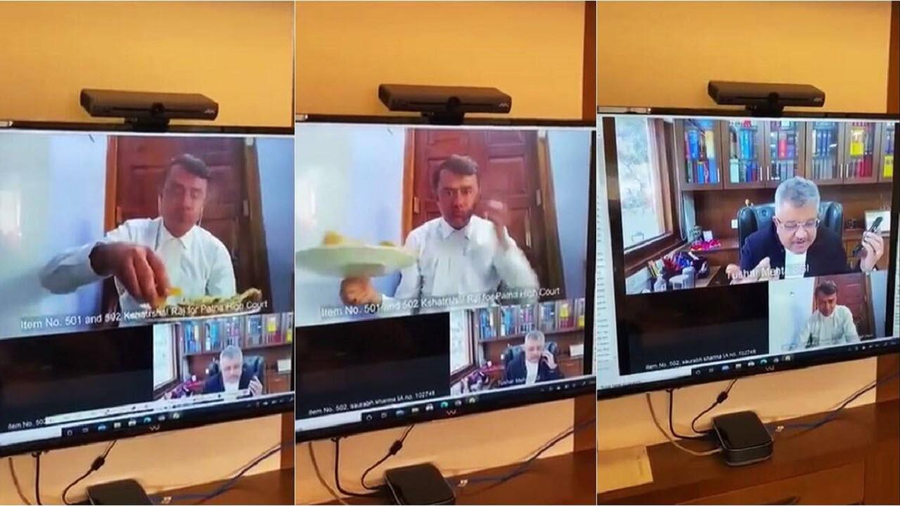 اقدام عجیب وکیل در جلسه مجازی دادگاه!